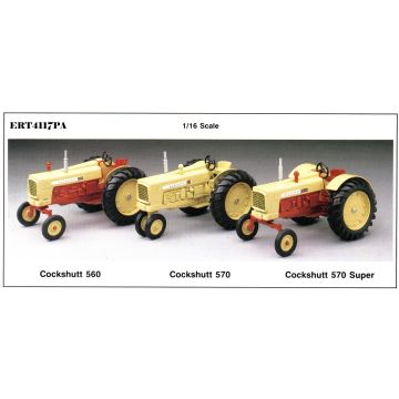 Cockshutt - Set - 2nd National Farm Toy Museum Set (570, 570 Super, 560 Diesel) - 1/16