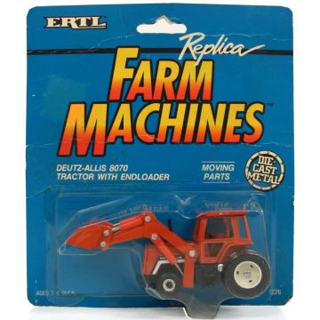 DA - 8070 - 2WD, loader blue card - 1/64