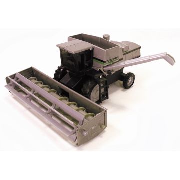 DA - L3 - Combine, L3 grain platform only, grey auger and wheel rims - 1/32
