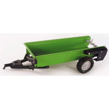DA -  - Spreader, manure, green, gray beaters & rims - 1/16