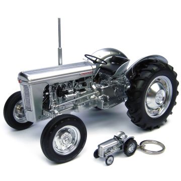 Ferguson - Set - TO-35 60th Anniversary , with tractor key chain - 1/16