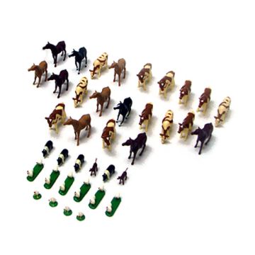 Figures - Animals, mixture of farm animals - 1/64