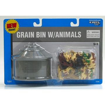 Figures -  - Grain bin with animals - 1/64