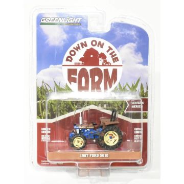 Ford - 5610 - FWA, rops, weathered, 1987 model - 1/64