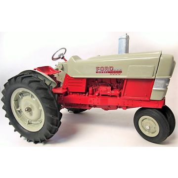 Ford - 6000 - NF 3 PT red and gray metal exhaust - 1/12