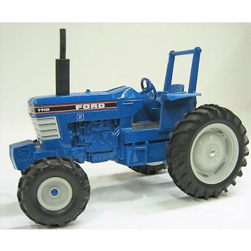 Ford - 7710 - MFD 2 post ROPS black & red stripe - 1/16