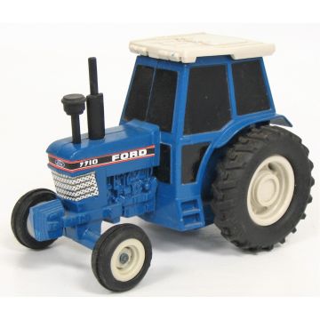 Ford - 7710 - 2WD Cab black & red stripe friction drive - 1/32