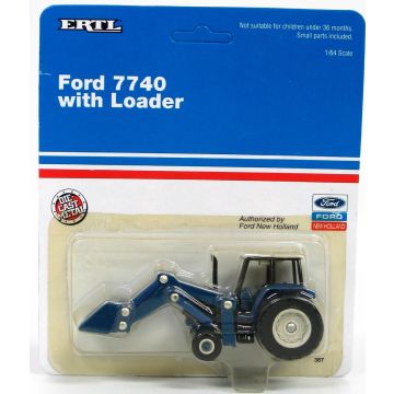 Ford - 7740 - 2WD cab, loader - 1/64
