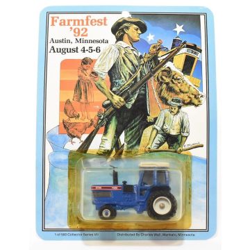 Ford - 8730 - 2WD small letters on decal 1992 Farm Fest - 1/64