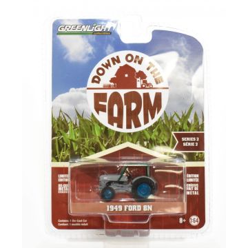 Ford - 8N - Canopy, blue & gray 1949 Chaser - 1/64