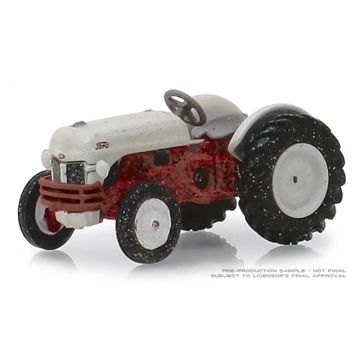 Ford - 8N - White & Red, Weathered 1948 - 1/64