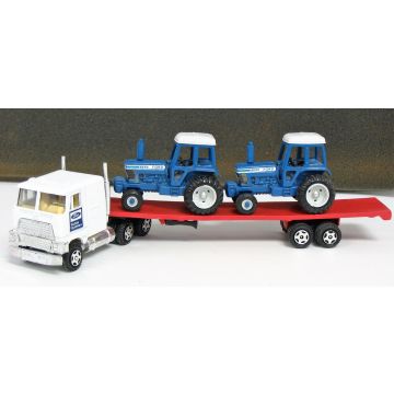 Ford - Semi - 9700 (2), Ford COE Semi, Truck of World Box - 1/64