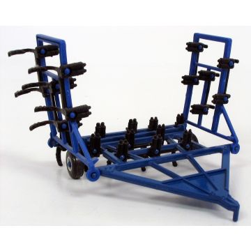 Ford -  - Field Cultivator blue - 1/64