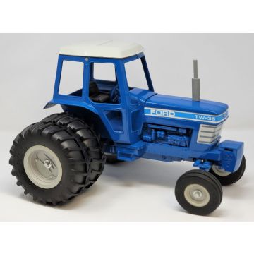 Ford - TW-35 - 2WD Duals Cab blue & white stripe - 1/12