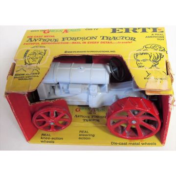 Fordson - F - Steel wheels plastic steering wheel Green Acres box - 1/16