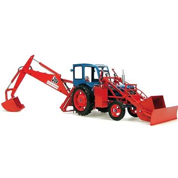 Fordson - Major - Super Major, JCB loader & backhoe - 1/16