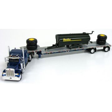 Husky - Semi - Peterbilt Semi, Husky Liquid Manure Spreader Tandem axle - 1/64