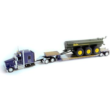 Husky - Semi - Peterbilt Semi, Husky Liquid Manure Spreader Triple axle - 1/64