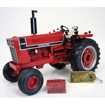 IH - 1066 - WF no cab black stripe #9 Key Precision Series - 1/16