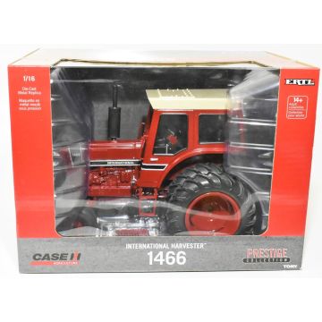 IH - 1466 - 2WD, cab, duals, black stripe - 1/16