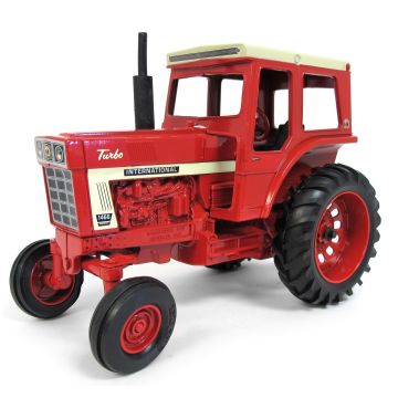 IH - 1466 - WF Red Cab belly fuel tank IH 66 Series - 1/16