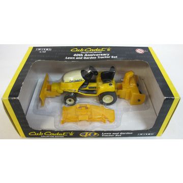 IH - 3240 - Cub Cadet, mower deck front blade & snow blower 40th Anniversary - 1/16