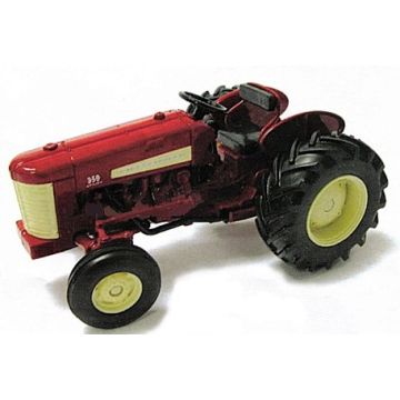 IH - 350 - Utility, white rims, black exhaust - 1/16
