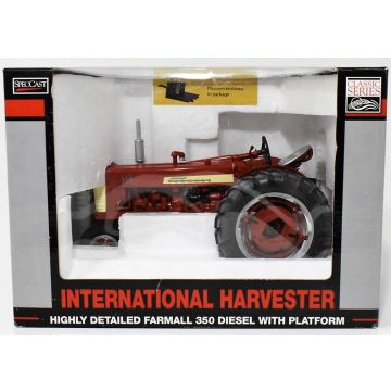 IH - 350 - NF Diesel with rear platform - 1/16