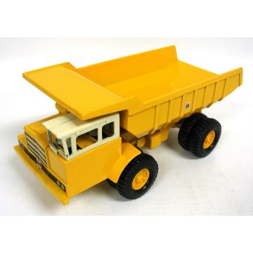 IH - 350 - Payhauler, bar grille plastic tires white cab - 1/24