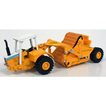 IH - 412B - Scraper, Mighty Movers of the World, blue decal, card - 1/64