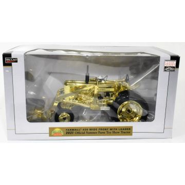 IH - 450 - WF & Loader, 2021 Summer Farm Toy Show, gold - 1/16