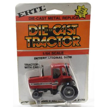 IH - 5088 - 2WD red cab posts - 1/64
