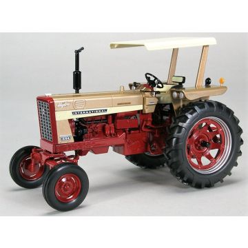 IH - 544 - WF Diesel Hydro ROPS with canopy gold demonstrator - 1/16