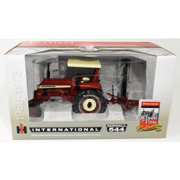 IH - 544 - ROPS & sickle bar mower, Firestone tires - 1/16