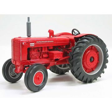 IH - 600 - Standard Diesel silver rims with red plastic wheel insert - 1/16
