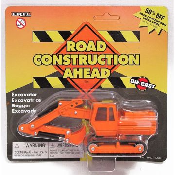 IH - 640 - Excavator, orange - 1/64