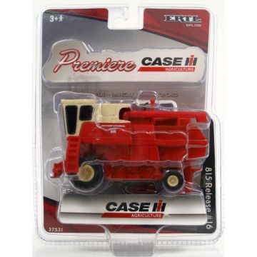 IH - 815 - Combine, corn head, 16 Premiere Series, muddy - 1/64