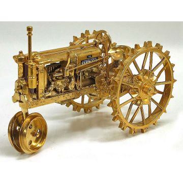 IH - F-12 - NF Steel wheels, gold, 1991 Farm Progress Show - 1/16