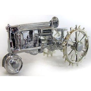 IH - F-12 - Steel wheels NF silver chrome - 1/64