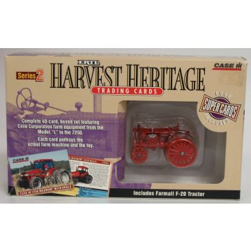 IH - Set - F-20 NF red on steel Harvest Heritage cards - 1/64