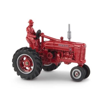 IH - M - NF, Farmall with Man, Ertl 75th Anniversary box - 1/64