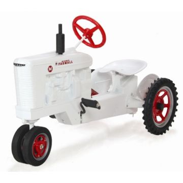 IH - M - Pedal, NF White Demonstrator muffler Collector Edition - 35"
