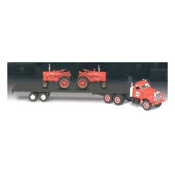 IH - Semi - Farmall M NF (2) and Semi - 1/64