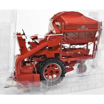 IH - M - Super M w/ mounted 314 Cotton Picker, 2018 Red Power - 1/16