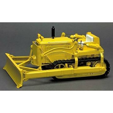 IH - TD-14 - Crawler, blade metal tracks yellow - 1/16