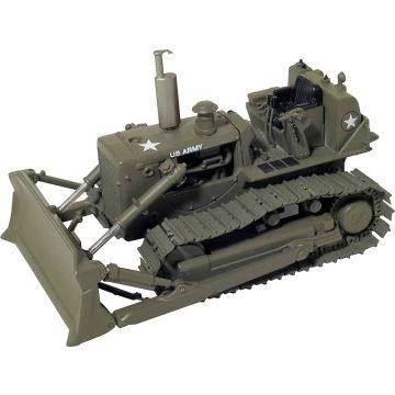 IH - TD-15 - Crawler, blade metal tracks military green - 1/50