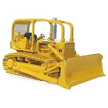 IH - TD-15 - Crawler, blade metal tracks US Forestry Service - 1/50