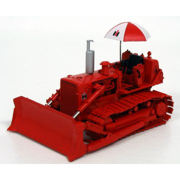 IH - TD-15 - Crawler, blade metal tracks with umbrella red - 1/50