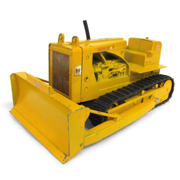 IH - TD-25 - Crawler, rubber track with lights on top yellow - 1/24