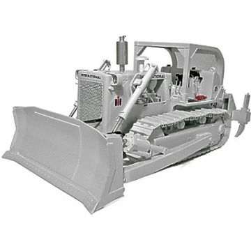 IH - TD-25 - Crawler, blade ROPS & ripper white - 1/25